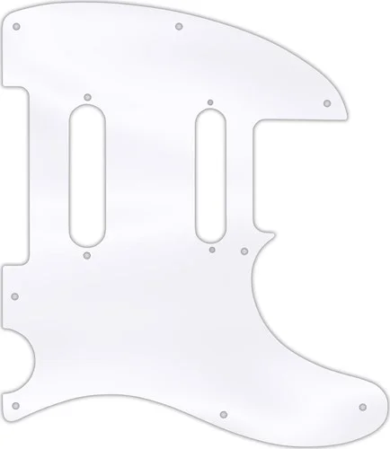 WD Custom Pickguard For Fender Deluxe Nashville Telecaster #45 Clear Acrylic