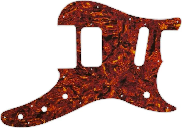 WD Custom Pickguard For Fender Duo-Sonic Offset HS #05W Tortoise Shell/White