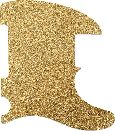 WD Custom Pickguard For Fender Esquire Or Telecaster #60RGS Rose Gold Sparkle 