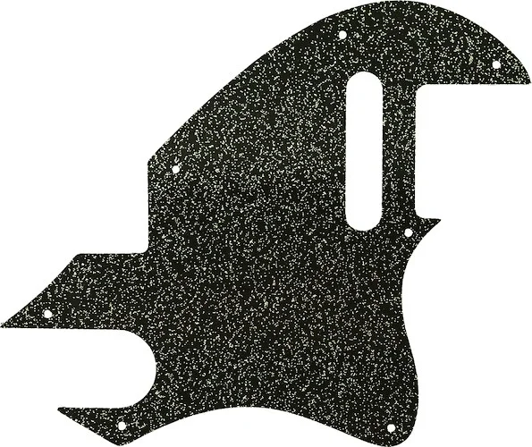 WD Custom Pickguard For Fender F-Hole Telecaster #60BS Black Sparkle 