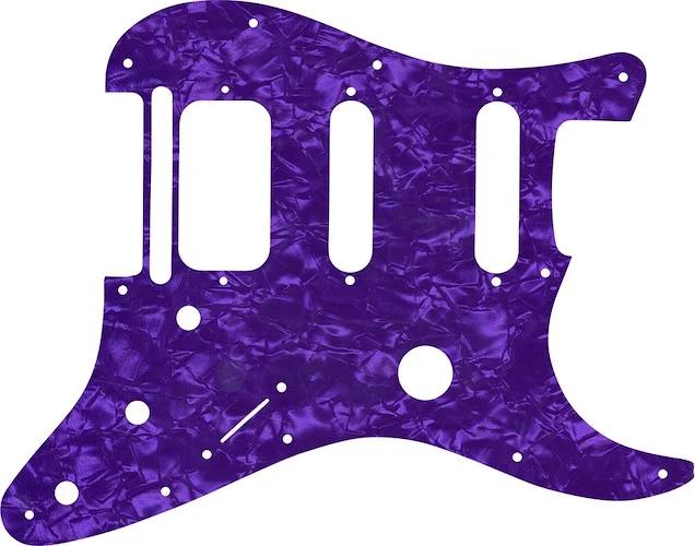 WD Custom Pickguard For Fender Fishman TriplePlay Stratocaster HSS #28PRL Light Purple Pearl