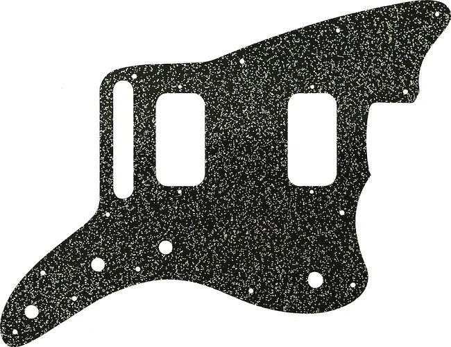 WD Custom Pickguard For Fender Jazzmaster HH #60BS Black Sparkle 