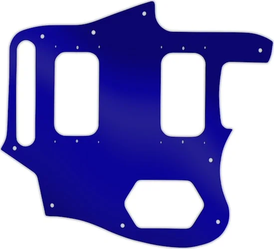 WD Custom Pickguard For Fender Kurt Cobain Signature Series Jaguar #10DBU Dark Blue Mirror