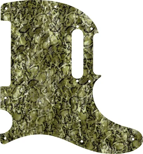WD Custom Pickguard For Fender Limited Edition American Standard Double-Cut Telecaster #31 Snakeskin