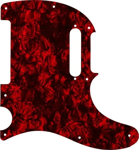 WD Custom Pickguard For Fender Limited Edition American Standard Double-Cut Telecaster #28DRP Dark Red Pearl/Black/White/Black