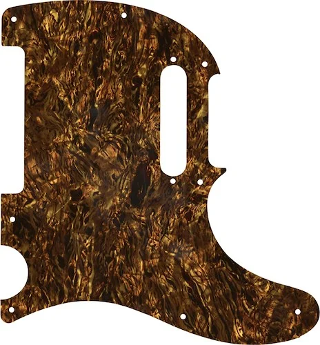 WD Custom Pickguard For Fender Limited Edition American Standard Double-Cut Telecaster #28TBP Tortoise Brown Pearl