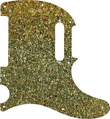WD Custom Pickguard For Fender Limited Edition American Standard Double-Cut Telecaster #60GS Gold Sparkle 
