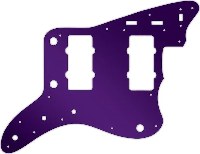 WD Custom Pickguard For Fender Made In Japan 1966-1968 Reissue Jazzmaster #10PR Purple Mirror