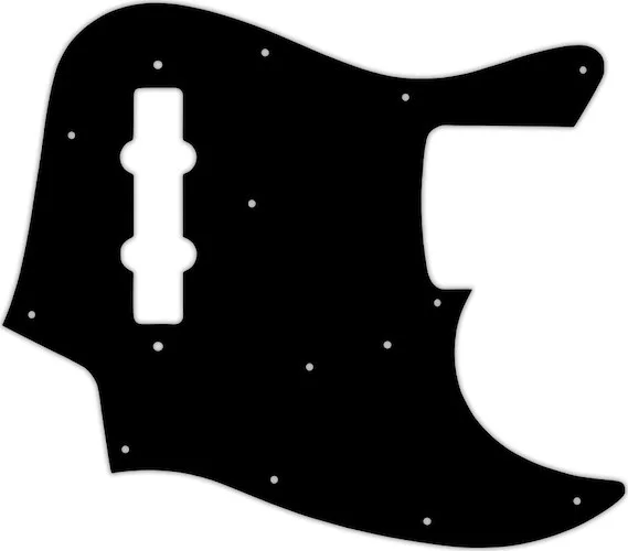 WD Custom Pickguard For Fender Made In Japan Jazz Bass #03 Black/White/Black