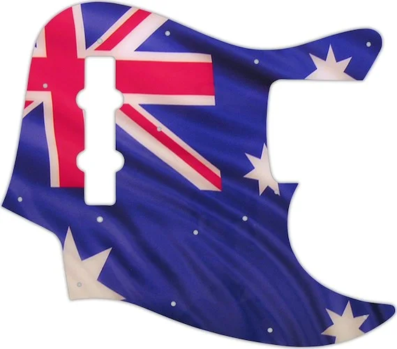 WD Custom Pickguard For Fender Made In Japan Jazz Bass #G13 Aussie Flag Graphic