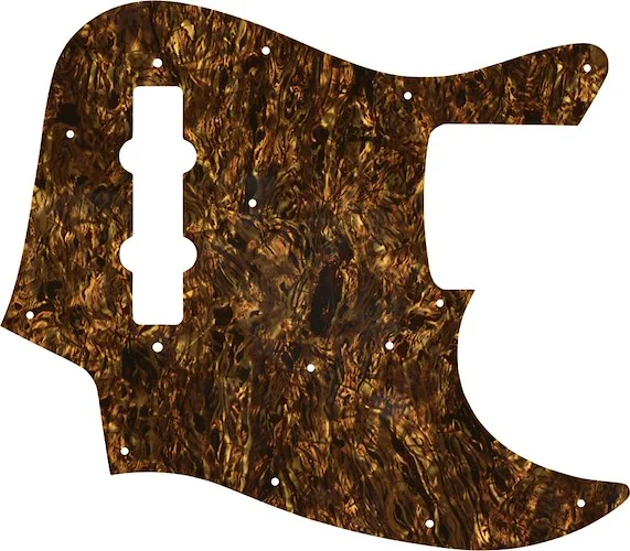 WD Custom Pickguard For Fender Made In Japan Jazz Bass #28TBP Tortoise Brown Pearl