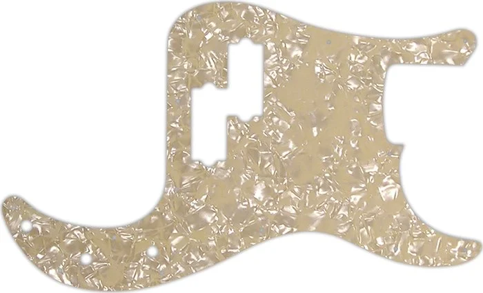 WD Custom Pickguard For Fender Made In Mexico Standard Precision Bass #28C Cream Pearl/Cream/Black/C