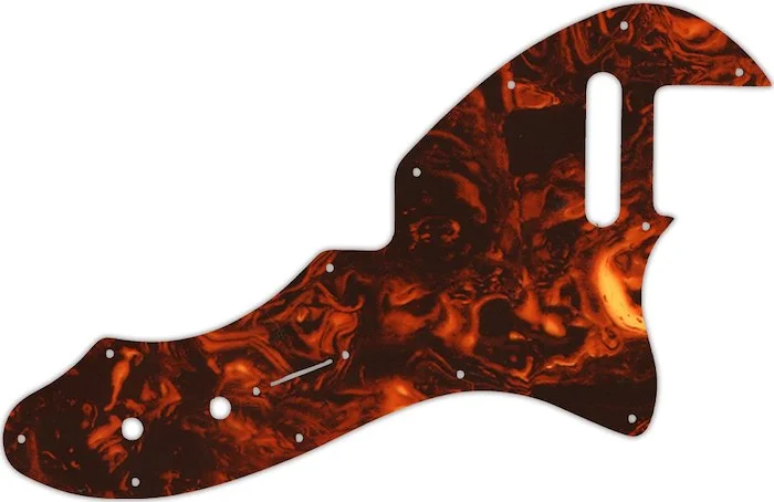 WD Custom Pickguard For Fender Made In Mexico '69 Telecaster Thinline Reissue #05F Faux Tortiose