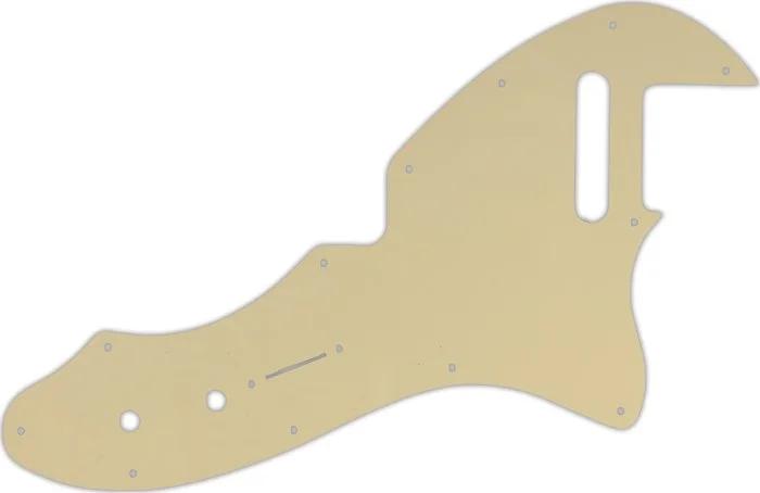 WD Custom Pickguard For Fender Made In Mexico '69 Telecaster Thinline Reissue #06B Cream/Black/Cream