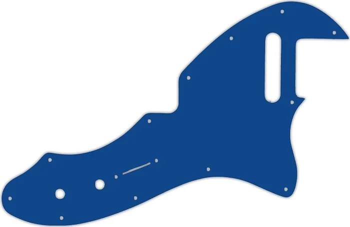 WD Custom Pickguard For Fender Made In Mexico '69 Telecaster Thinline Reissue #08 Blue/White/Blue