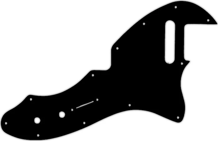 WD Custom Pickguard For Fender Made In Mexico '69 Telecaster Thinline Reissue #09 Black/White/Black/