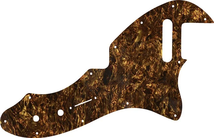 WD Custom Pickguard For Fender Made In Mexico '69 Telecaster Thinline Reissue #28TBP Tortoise Brown Pearl