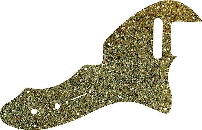 WD Custom Pickguard For Fender Made In Mexico '69 Telecaster Thinline Reissue #60GS Gold Sparkle 