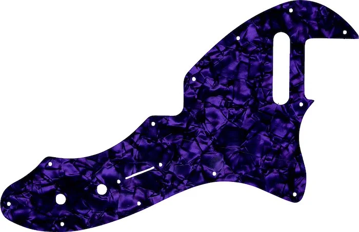 WD Custom Pickguard For Fender Made In Mexico '69 Telecaster Thinline Reissue #28PR Purple Pearl