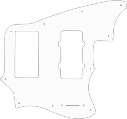 WD Custom Pickguard For Fender Modern Player Marauder #04 White/Black/White