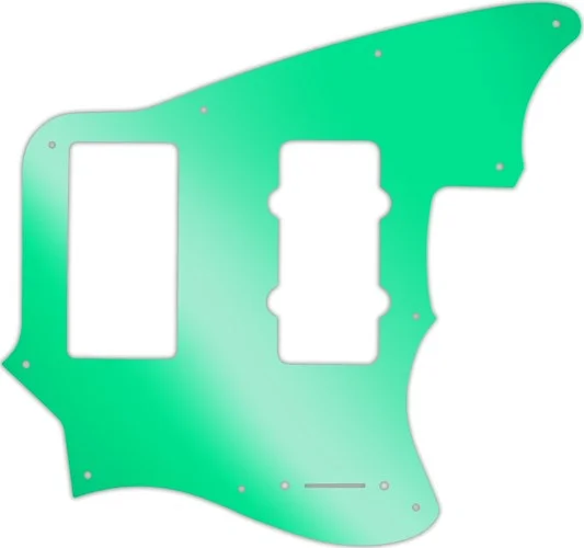 WD Custom Pickguard For Fender Modern Player Marauder #10GR Green Mirror