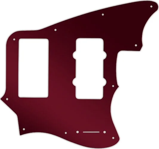 WD Custom Pickguard For Fender Modern Player Marauder #10R Red Mirror