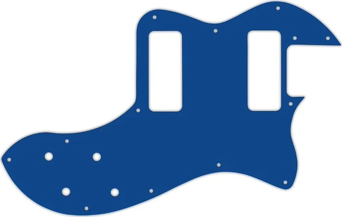 WD Custom Pickguard For Fender Modern Player Telecaster Thinline Deluxe #08 Blue/White/Blue
