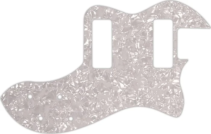 WD Custom Pickguard For Fender Modern Player Telecaster Thinline Deluxe #28 White Pearl/White/Black/