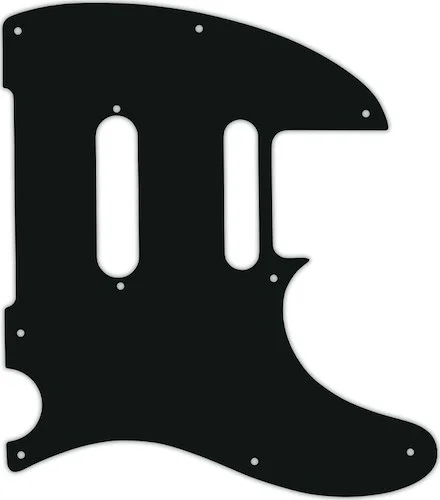 WD Custom Pickguard For Fender Modern Player Telecaster Plus #01A Black Acrylic