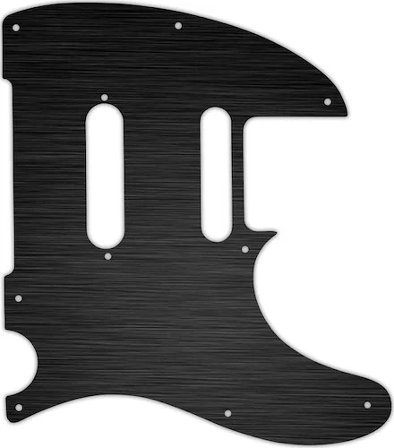 WD Custom Pickguard For Fender Modern Player Telecaster Plus #27T Simulated Black Anodized Thin
