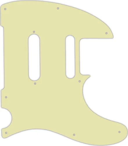 WD Custom Pickguard For Fender Modern Player Telecaster Plus #34S Mint Green Solid