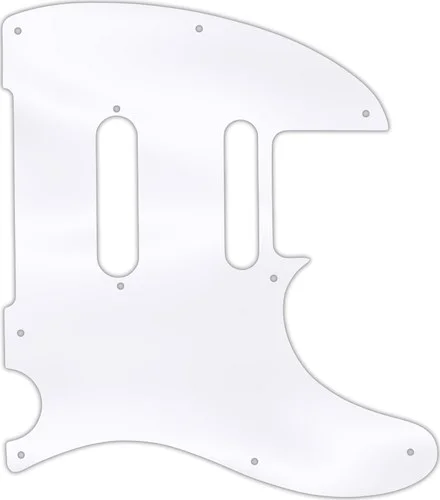 WD Custom Pickguard For Fender Modern Player Telecaster Plus #45T Clear Acrylic Thin