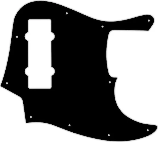 WD Custom Pickguard For Fender 2012-2013 Made In China 5 String Modern Player Jazz Bass V #01 Black