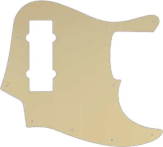 WD Custom Pickguard For Fender 2012-2013 Made In China 5 String Modern Player Jazz Bass V #06T Cream