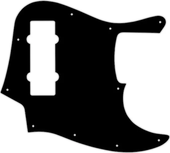WD Custom Pickguard For Fender 2012-2013 Made In China 5 String Modern Player Jazz Bass V #09 Black/