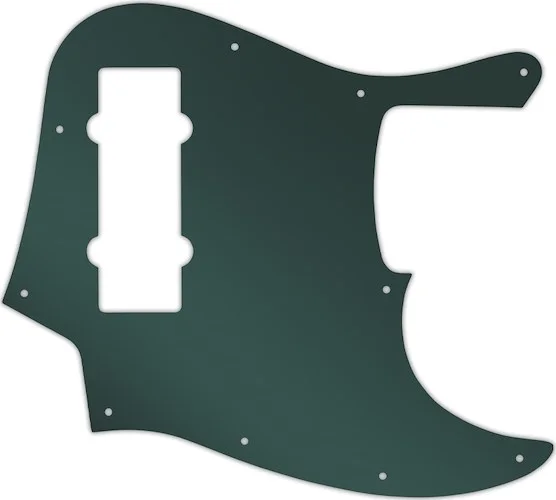 WD Custom Pickguard For Fender 2012-2013 Made In China 5 String Modern Player Jazz Bass V #10S Smoke