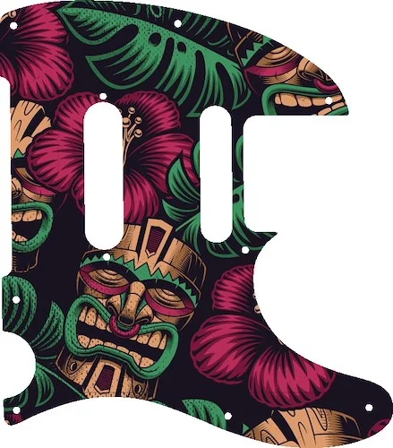 WD Custom Pickguard For Fender Modern Player Telecaster Plus #GAL01 Aloha Tiki Graphic