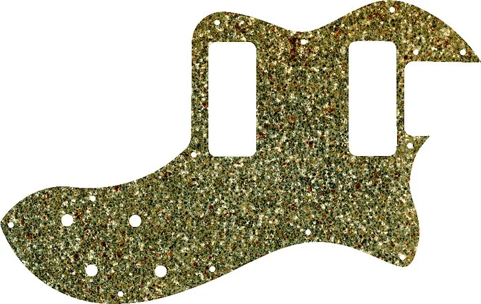 WD Custom Pickguard For Fender Modern Player Telecaster Thinline Deluxe #60GS Gold Sparkle 