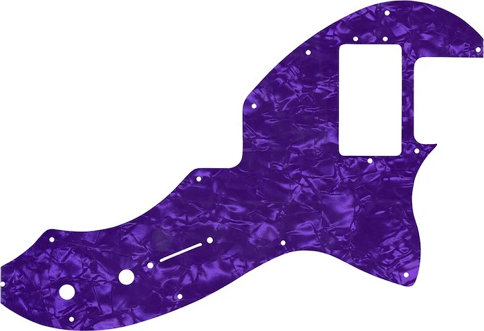 WD Custom Pickguard For Fender Modern Player Short Scale Telecaster #28PRL Light Purple Pearl