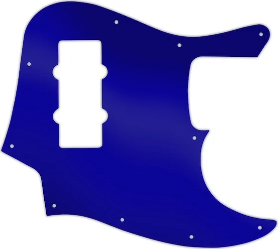 WD Custom Pickguard For Fender 2012-2013 Made In China Modern Player Jazz Bass #10DBU Dark Blue Mirr