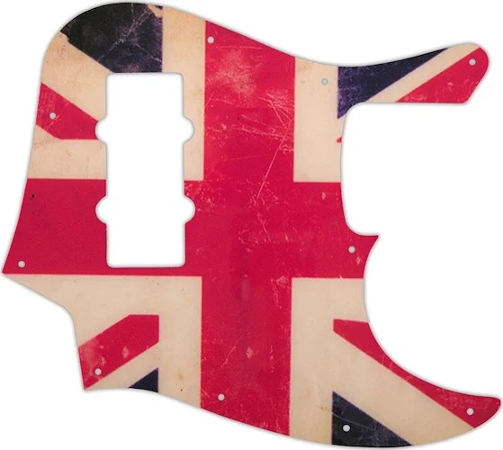 WD Custom Pickguard For Fender 2012-2013 Made In China Modern Player Jazz Bass #G04 British Flag Rel