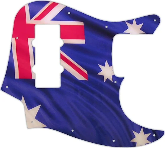 WD Custom Pickguard For Fender 2012-2013 Made In China Modern Player Jazz Bass #G13 Aussie Flag Grap