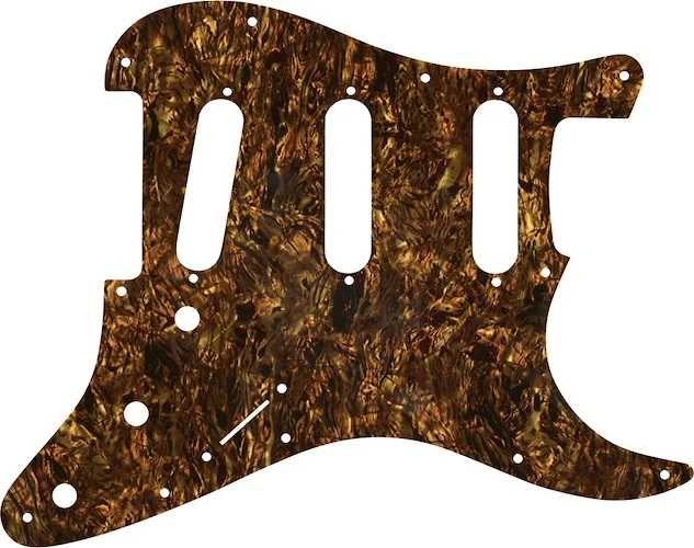 WD Custom Pickguard For Fender Old Style 11 Hole or American Vintage '62 Reissue Stratocaster #28TBP Tortoise Brown Pearl