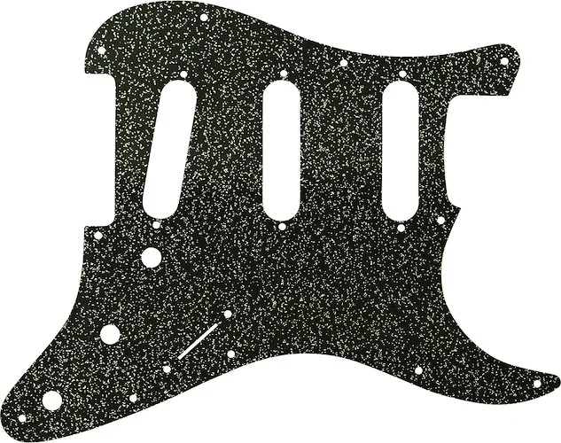 WD Custom Pickguard For Fender Old Style 11 Hole or American Vintage '62 Reissue Stratocaster #60BS Black Sparkle 