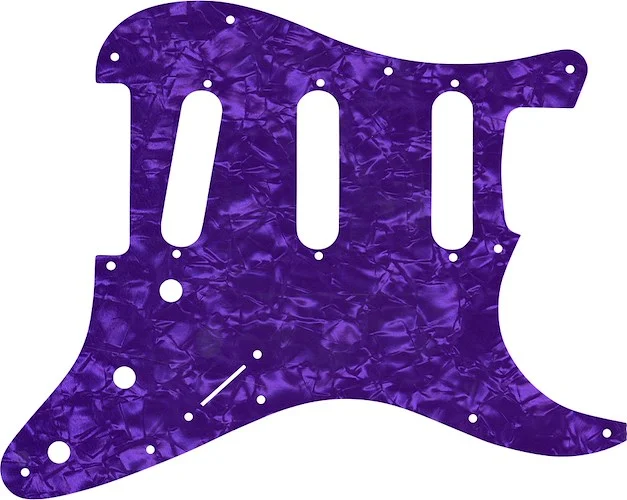 WD Custom Pickguard For Fender Old Style 11 Hole or American Vintage '62 Reissue Stratocaster #28PRL Light Purple Pearl