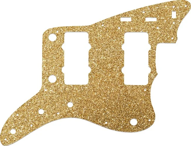 WD Custom Pickguard For Fender Original USA Or USA Reissue Jazzmaster #60RGS Rose Gold Sparkle 