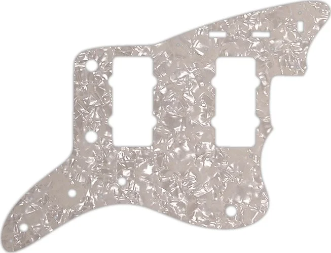 WD Custom Pickguard For Fender Original USA Or USA Reissue Jazzmaster #28A Aged Pearl/White/Black/Wh
