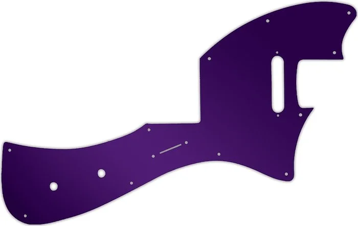 WD Custom Pickguard For Fender Parallel Universe Meteora #10PR Purple Mirror