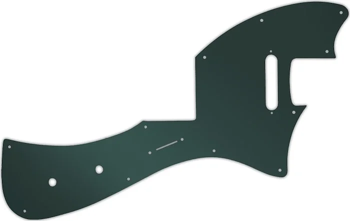 WD Custom Pickguard For Fender Parallel Universe Meteora #10S Smoke Mirror
