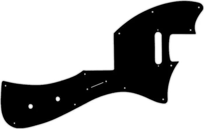 WD Custom Pickguard For Fender Parallel Universe Meteora #29T Matte Black Thin